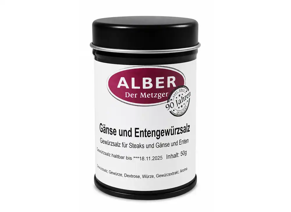 Gänse und Entengewürz 50g Dose