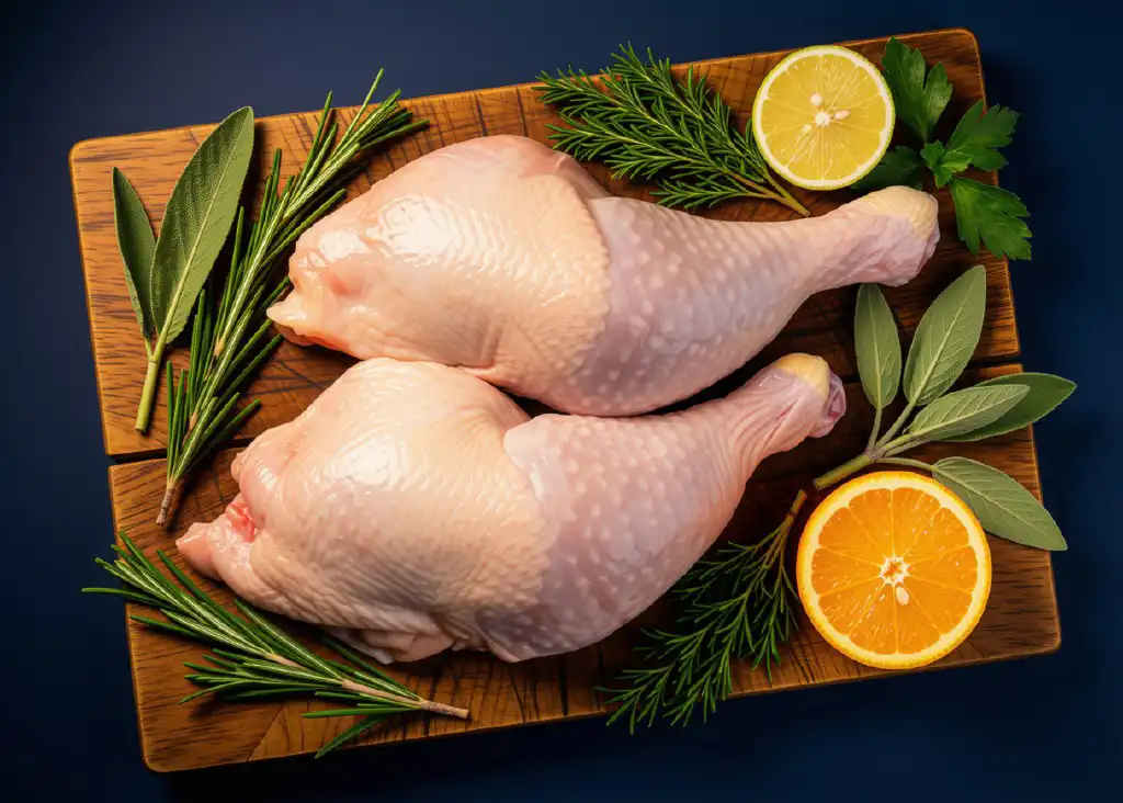 Bayerische Hähnchenkeulen ca. 280g