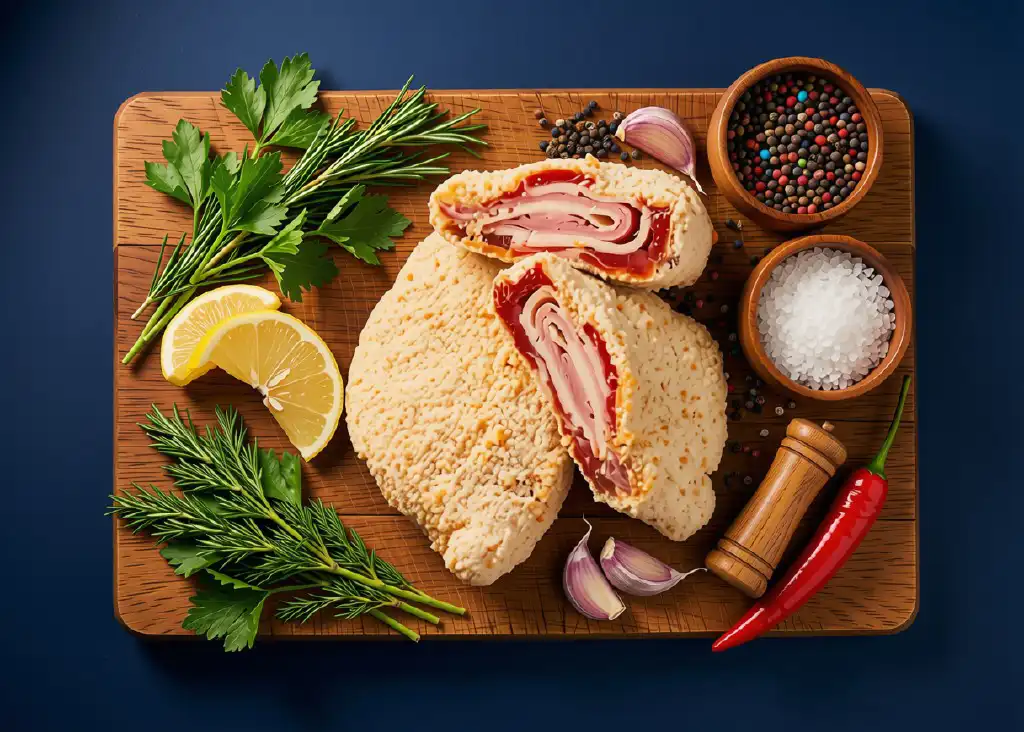 Cordon Bleu gefüllt paniert (Schwein)
