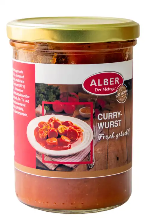 Currywurst 375 ml im Glas