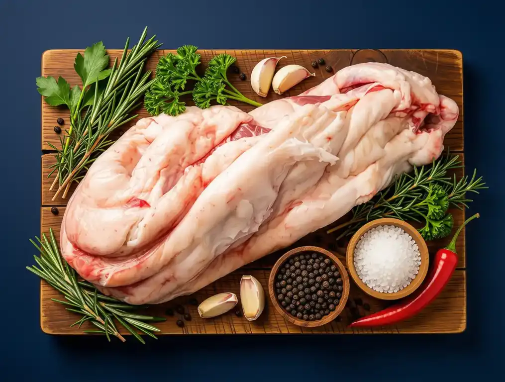 Flomen, Filz, Liesen, Schmeer, Bauchfett vom Schwein