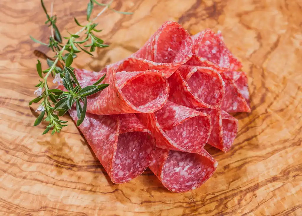 Rauchsalami hausgemacht