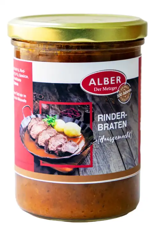 Rinderbraten 400g im Glas