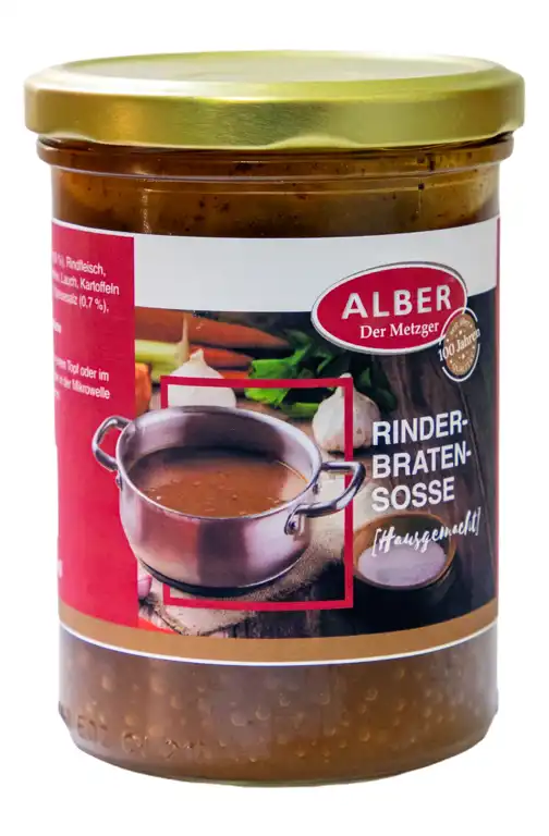 Rinderbratensoße 400 ml im Glas