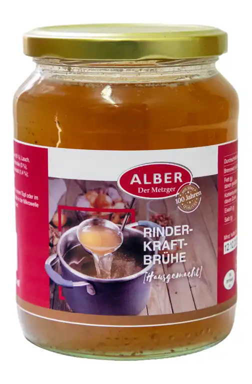 Rinderkraftbrühe 690ml im Glas