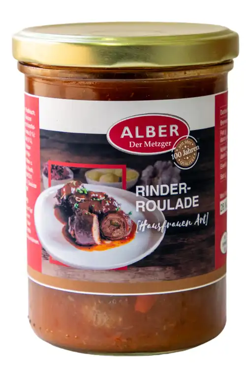 Rinderroulade 400g  im Glas