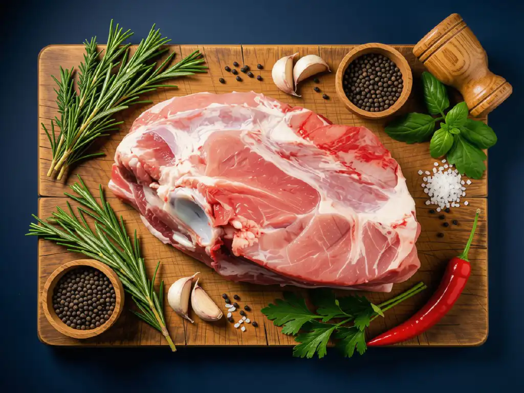 Schäufele von der Schweineschulter