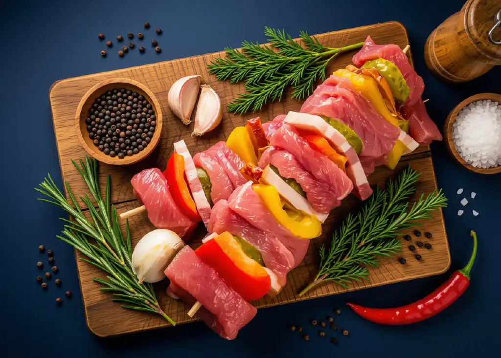 Schaschlik 200g ohne Innereien