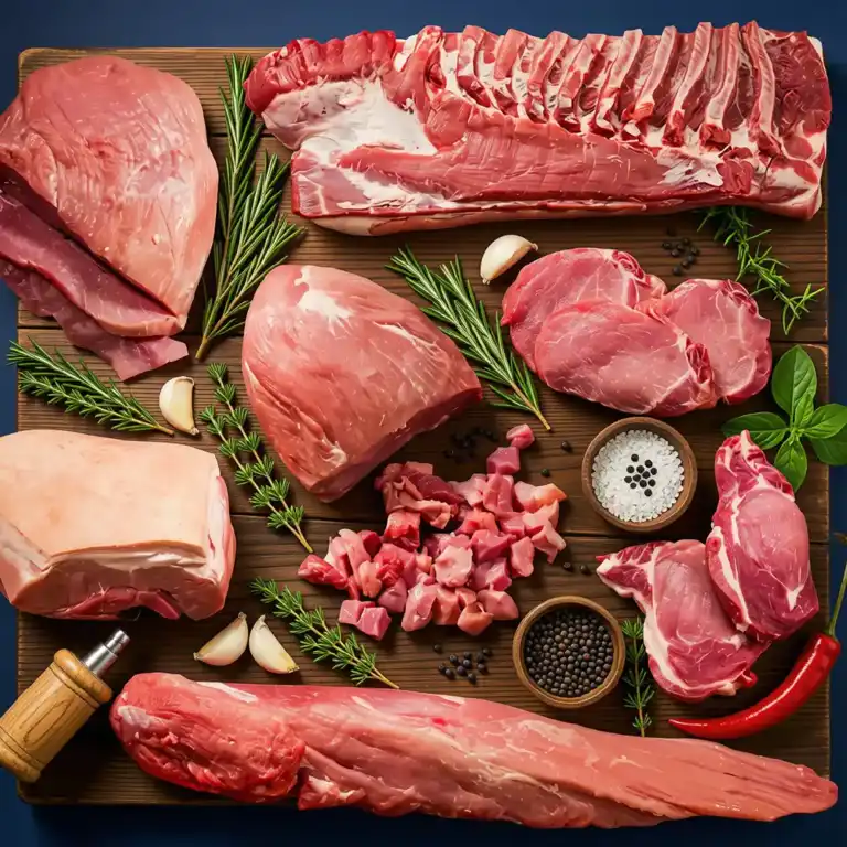 Schweinefleisch 6,5 kg gemischt Vorratspaket