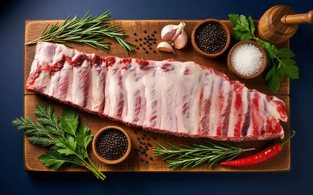 Spareribs St. Louis Cut vom Schwein 1 kg