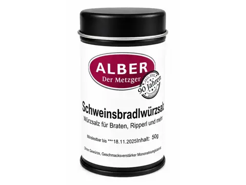 Gewürzdosen Schweinsbradlwürzer 50g Dose