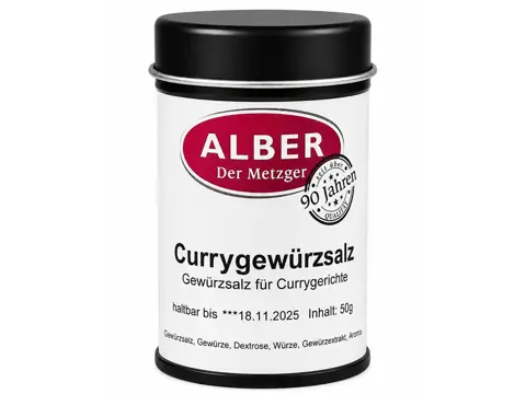 Currygewürzsalz 50g Dose mit Streuer