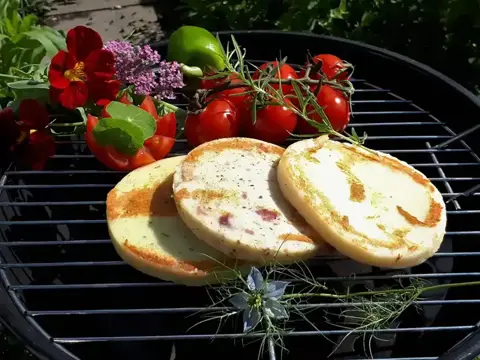 Albers Käse Grilltaler Pizza