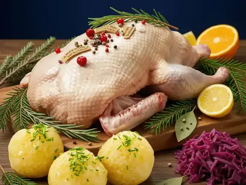 Bayerisches Entenmenü