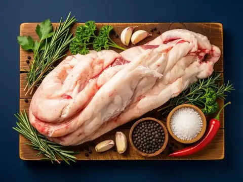 Flomen, Filz, Liesen, Schmeer, Bauchfett vom Schwein