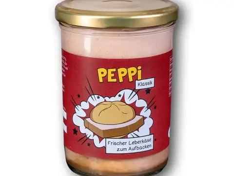 Peppi KLASSIK - Leberkäse 390g im Glas