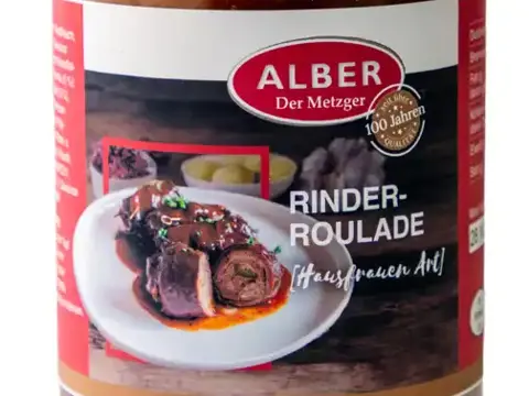Rinderroulade 400g  im Glas