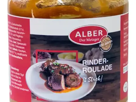 Rinderroulade 690g  im Glas