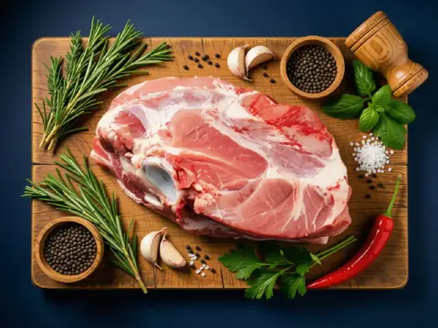 Schäufele von der Schweineschulter