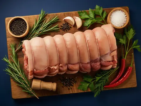 Spanferkelrollbraten